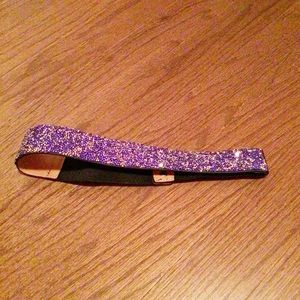 Blue & Silver Sparkly Belt